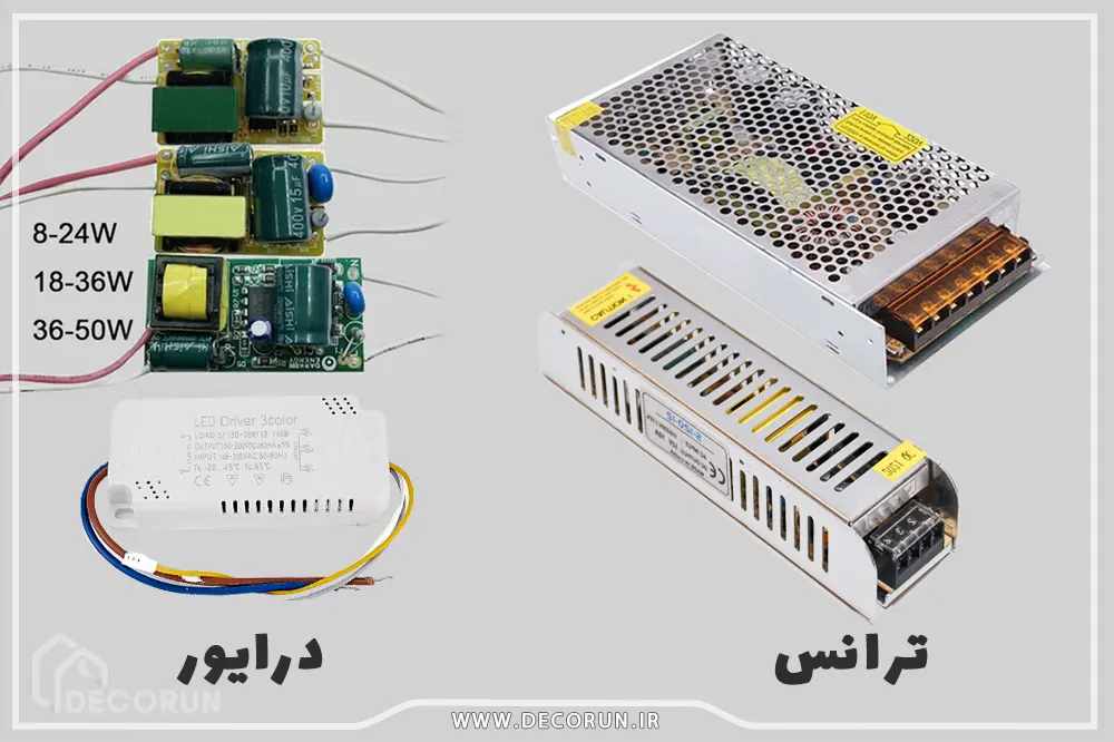 درایور و ترانس قرنیز نوری